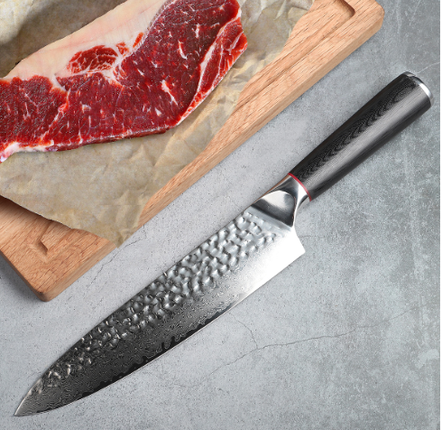 8-Inch Forged Damascus Steel Chef's Knife