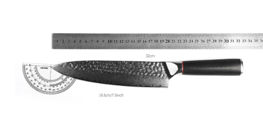 8-Inch Forged Damascus Steel Chef's Knife
